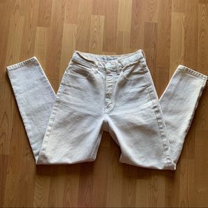Vintage cream/off white guess jeans!